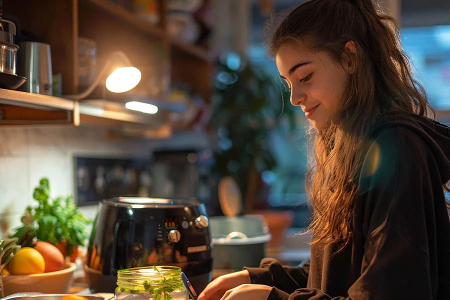 cooking in an airfryer